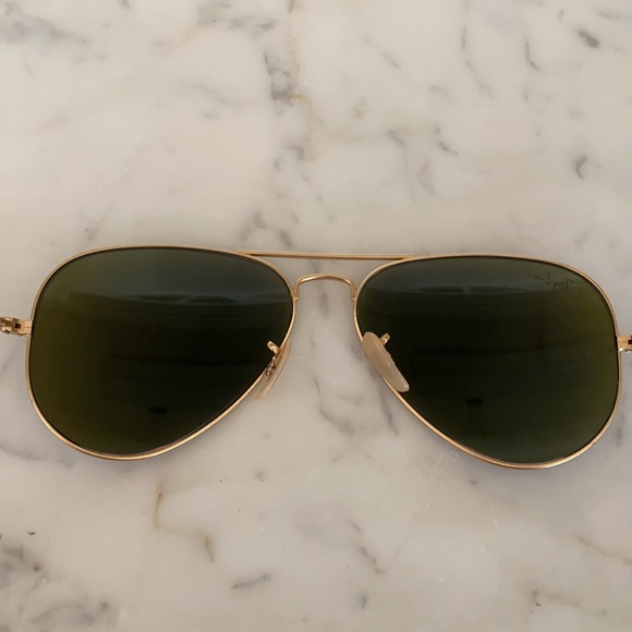 RAYBAN Blue Flash Lenses Aviators - Picture 8 of 16